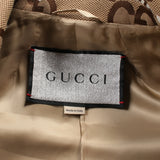 Gucci Gucci * Luxury Balenciaga Trending 2025 The Hacker project Jumbo GG Jacket Cotton Beige