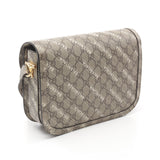 Gucci Gucci * Luxury Balenciaga Trending 2025 Horsebit 1955 Shoulder bag PVC Beige Dark brown White