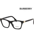 Luxury Burberry Eyewear Demo Square Eyeglasses Black