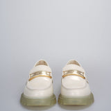 Christian Dior White Loafers 36.5