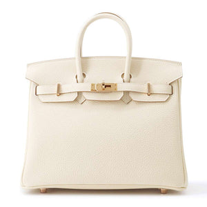 Hermes Birkin Craie Togo Leather Size 25