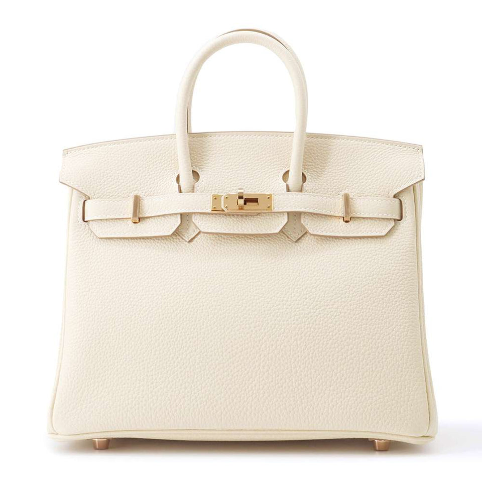 Hermes Birkin Craie Togo Leather Size 25