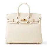 Hermes Birkin Craie Togo Leather Size 25