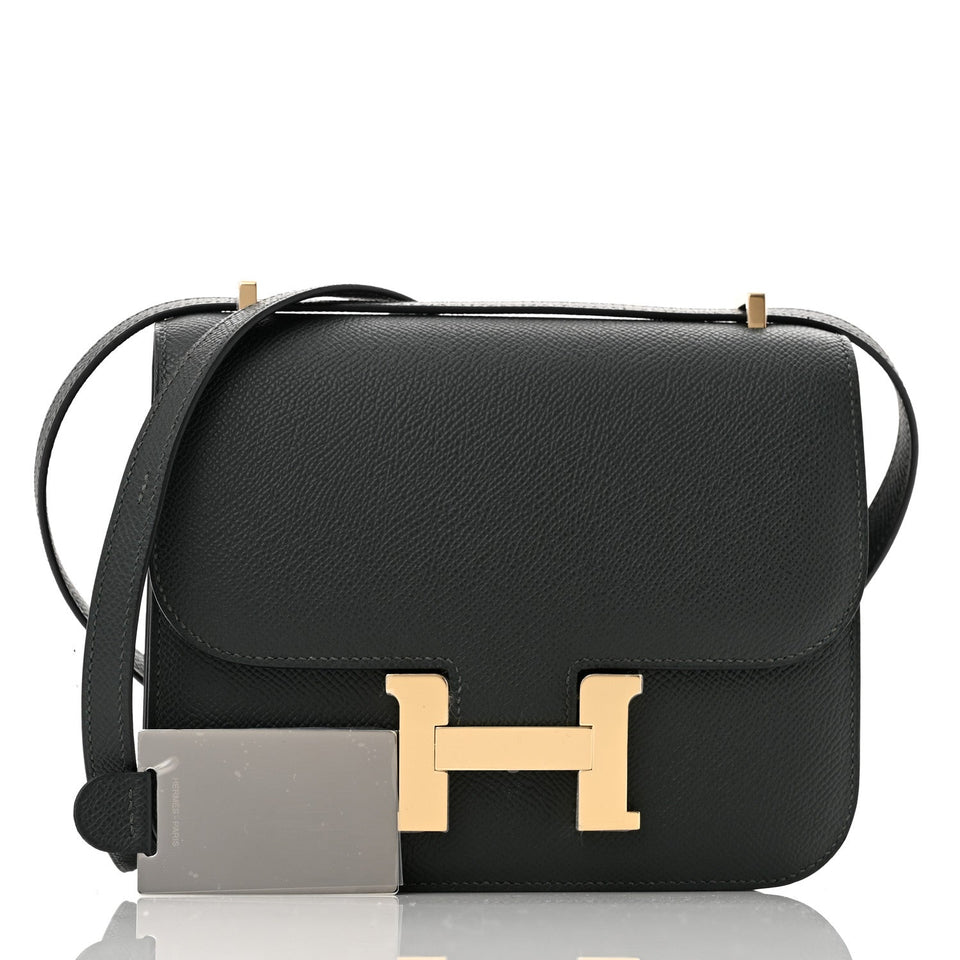 Hermes Epsom Constance 18 Vert Fonce