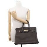 Hermes Birkin Ebene Taurillon Clemence Size 35
