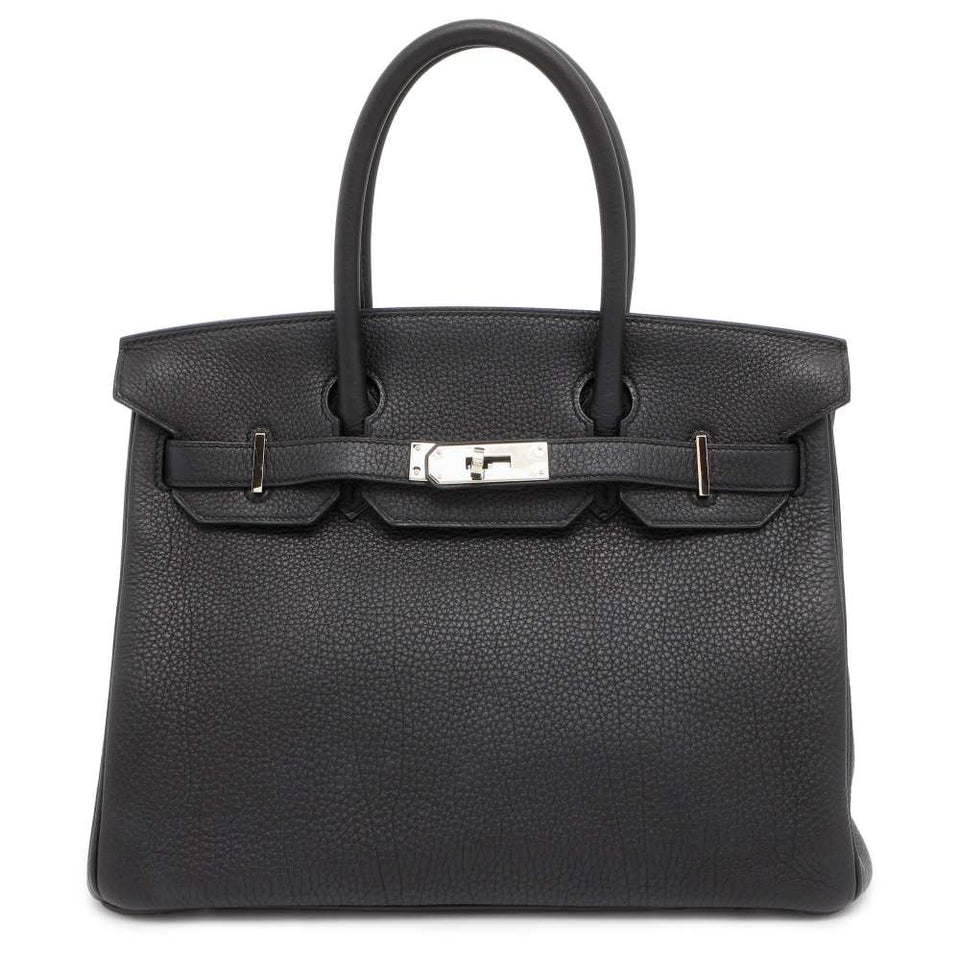 Hermes [For business meetings at Shinsaibashi Main Store] Birkin Black Togo Leather Size 30