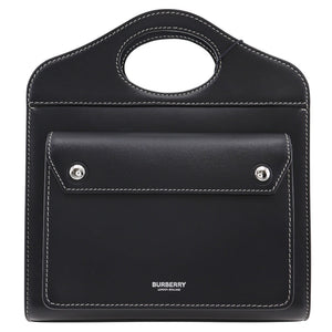 Burberry Black Leather Handbag ( )