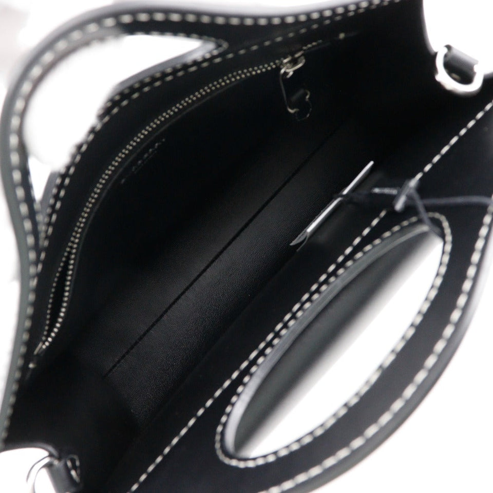 Burberry Black Leather Handbag ( )