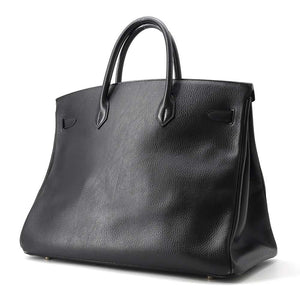 Hermes Birkin Black Ardennes Leather Size 40