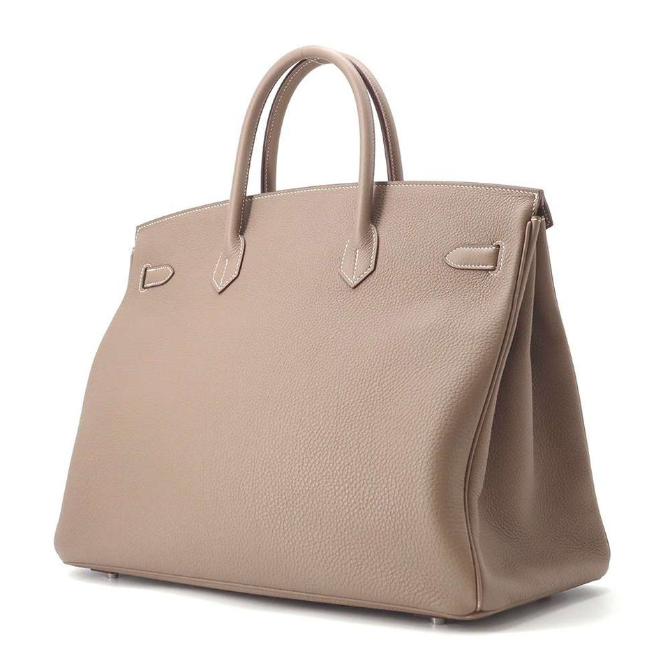 Hermes Birkin Etoupe Togo Leather Size 40