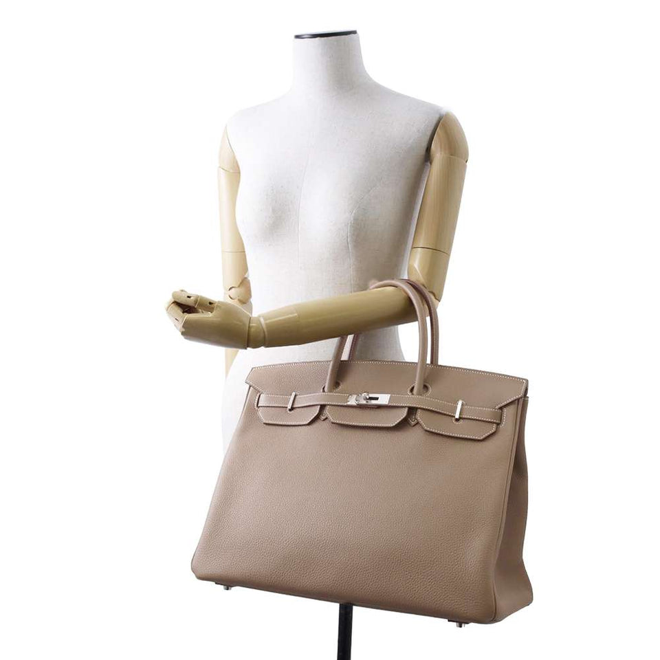 Hermes Birkin Etoupe Togo Leather Size 40