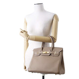 Hermes Birkin Etoupe Togo Leather Size 30