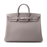 Hermes Birkin Gris Meyer Togo Leather Size 40