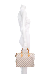 Louis Vuitton 2008 White Damier HandBag