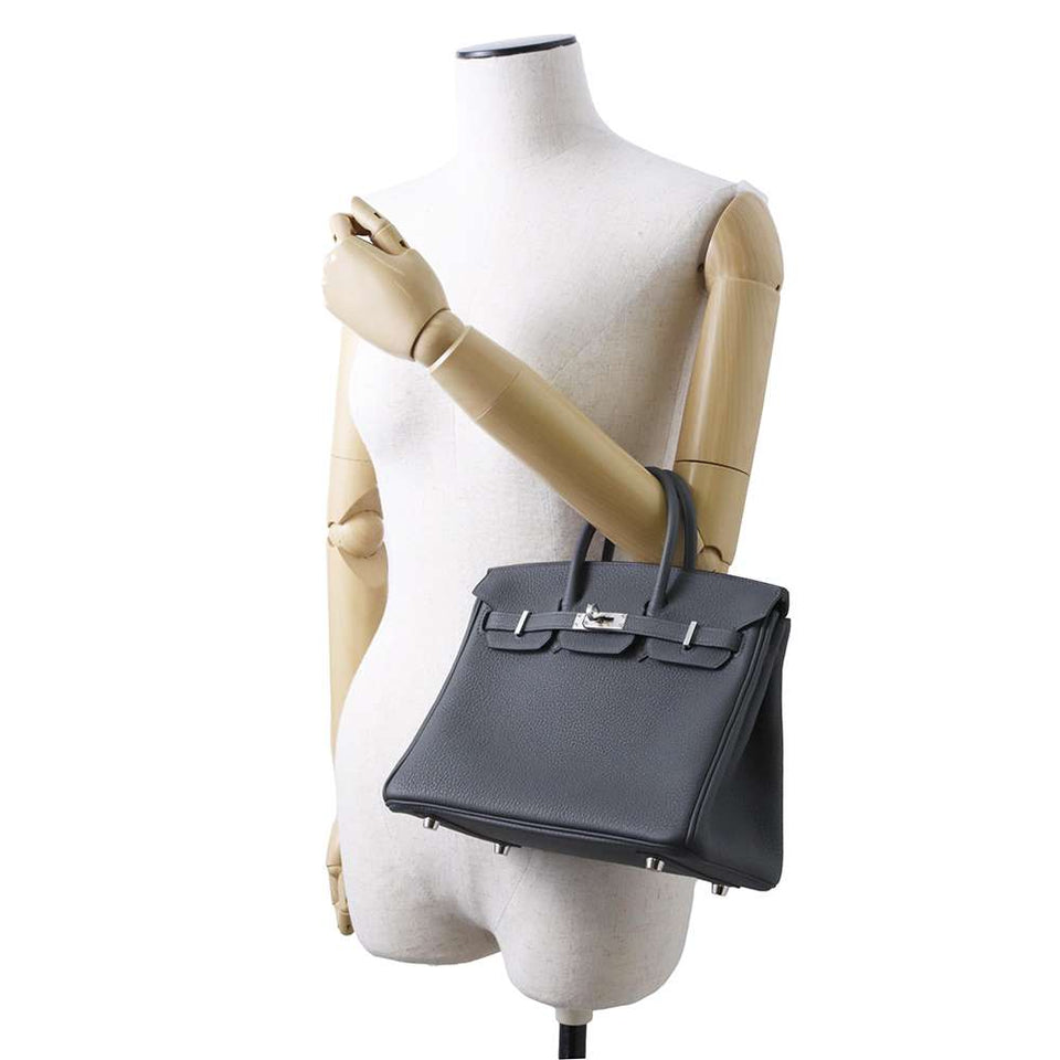 Hermes Birkin Grimist Togo Leather Size 25
