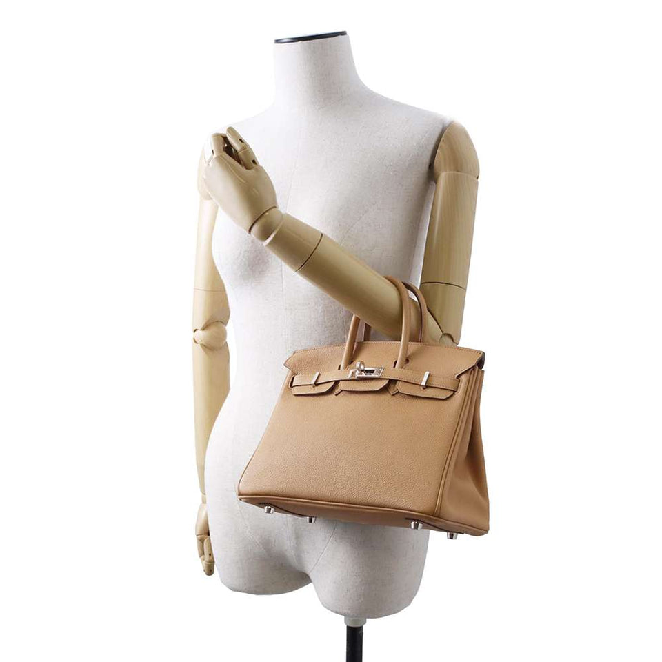 Hermes Birkin Biscuit Taurillon Nobillo Size 25