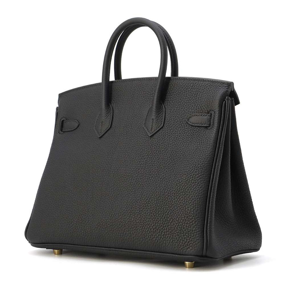 Hermes Birkin Black Togo Leather Size 25