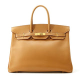 Hermes Birkin Natural Ardennes Leather Size 35