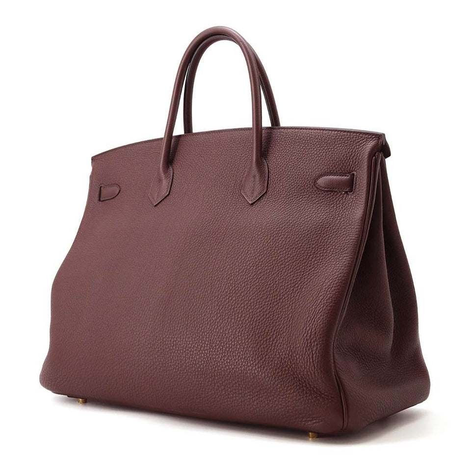 Hermes Birkin RougeSellier Togo Leather Size 40