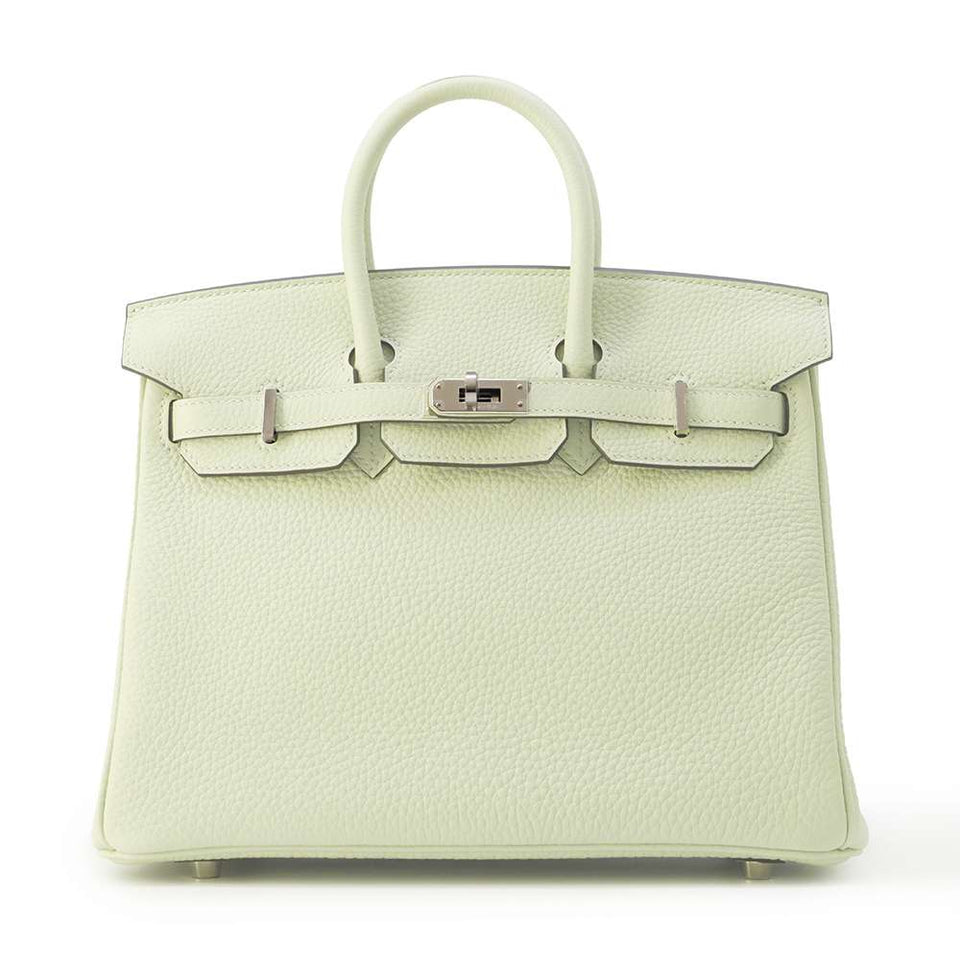Hermes Birkin Grineve Togo Leather Size 25