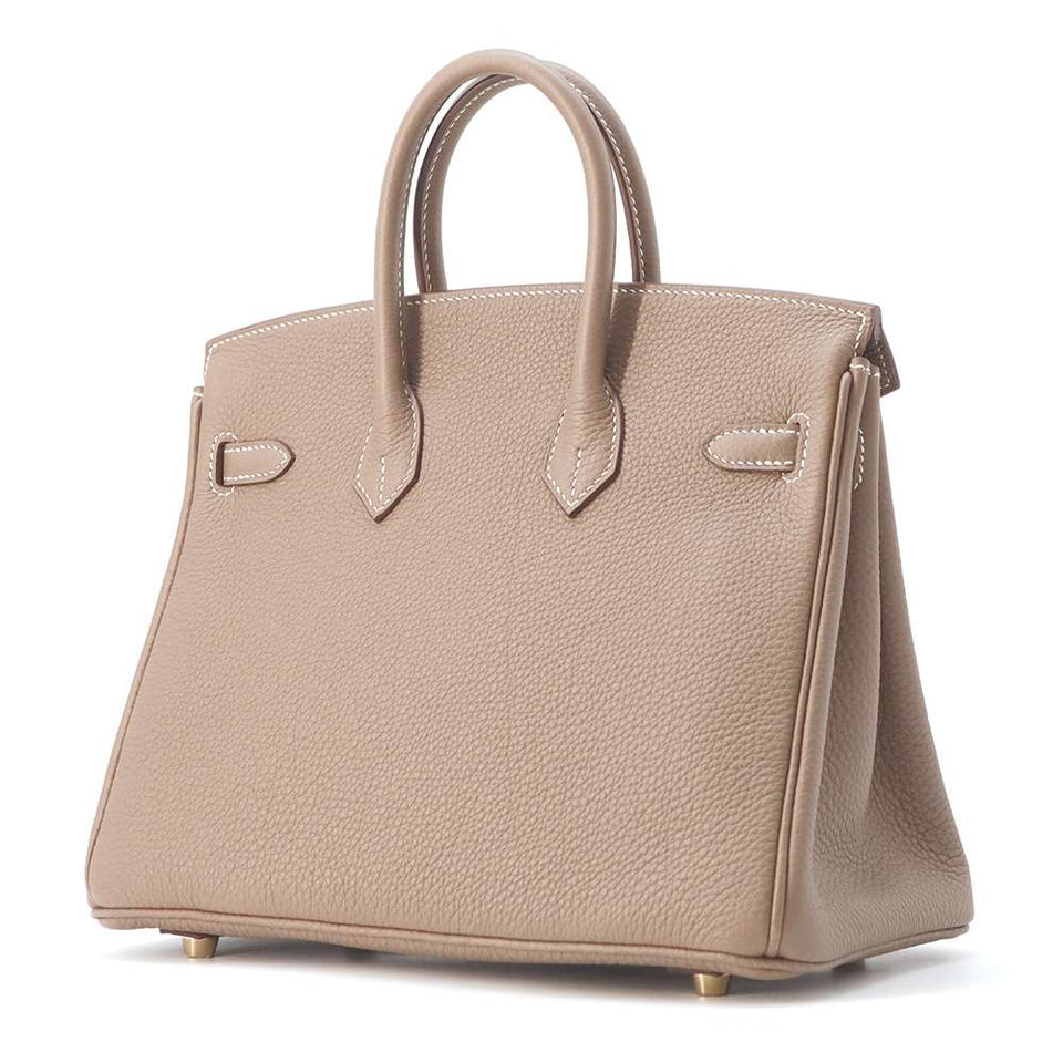 Hermes Birkin Etoupe Togo Leather Size 25
