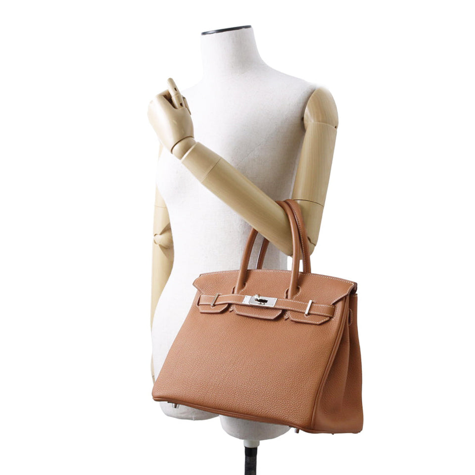 Hermes Birkin Gold Togo Leather Size 30