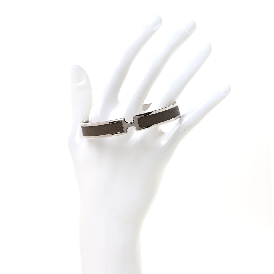 Hermes Epsom Olympe Bracelet Etoupe