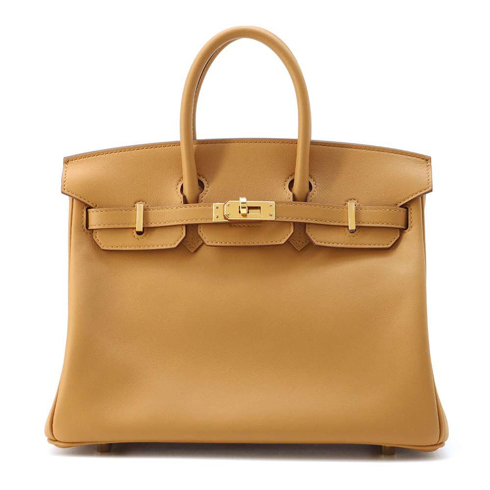Hermes Birkin Sesame Swift Leather Size 25