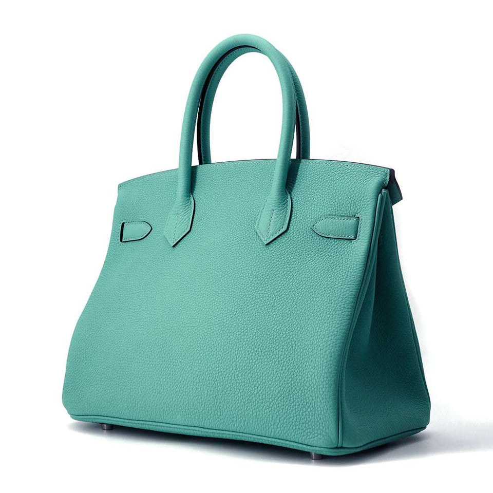 Hermes Birkin Vert Veron Togo Leather Size 30