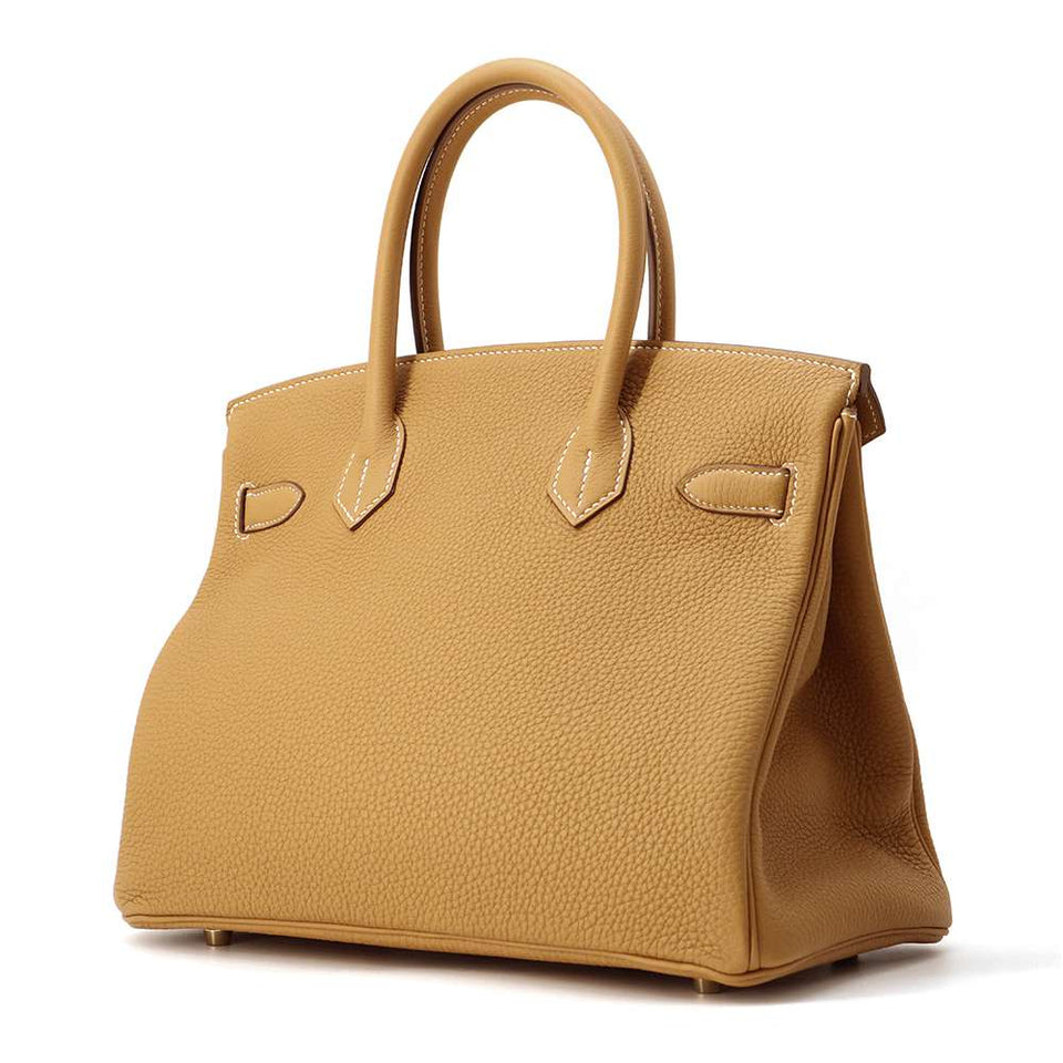 Hermes Birkin Natural Sable Togo Leather Size 30