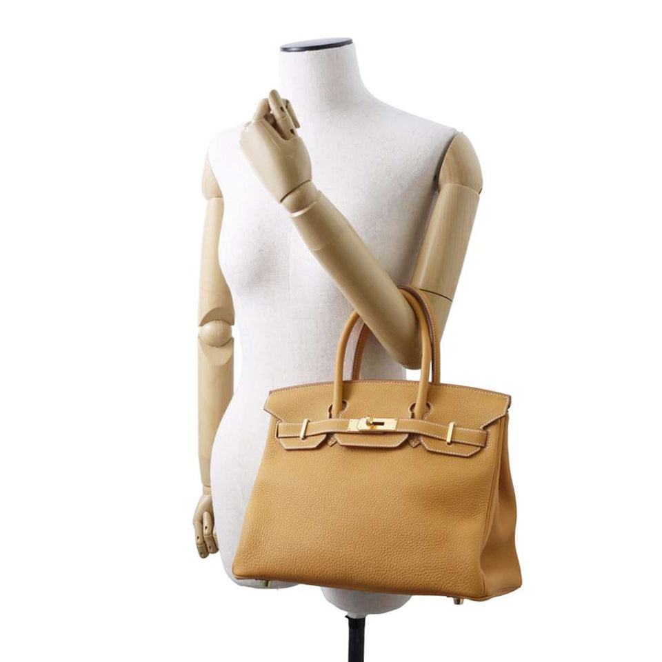 Hermes Birkin Natural Sable Togo Leather Size 30