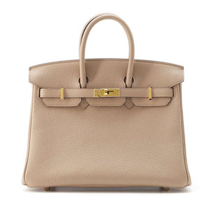 Hermes Birkin Beige Marfa Togo Leather Size 25