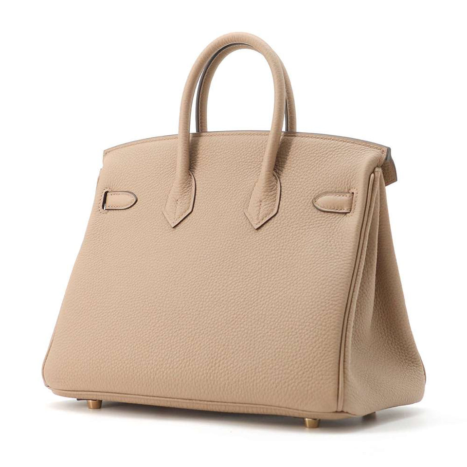 Hermes Birkin Beige Marfa Togo Leather Size 25