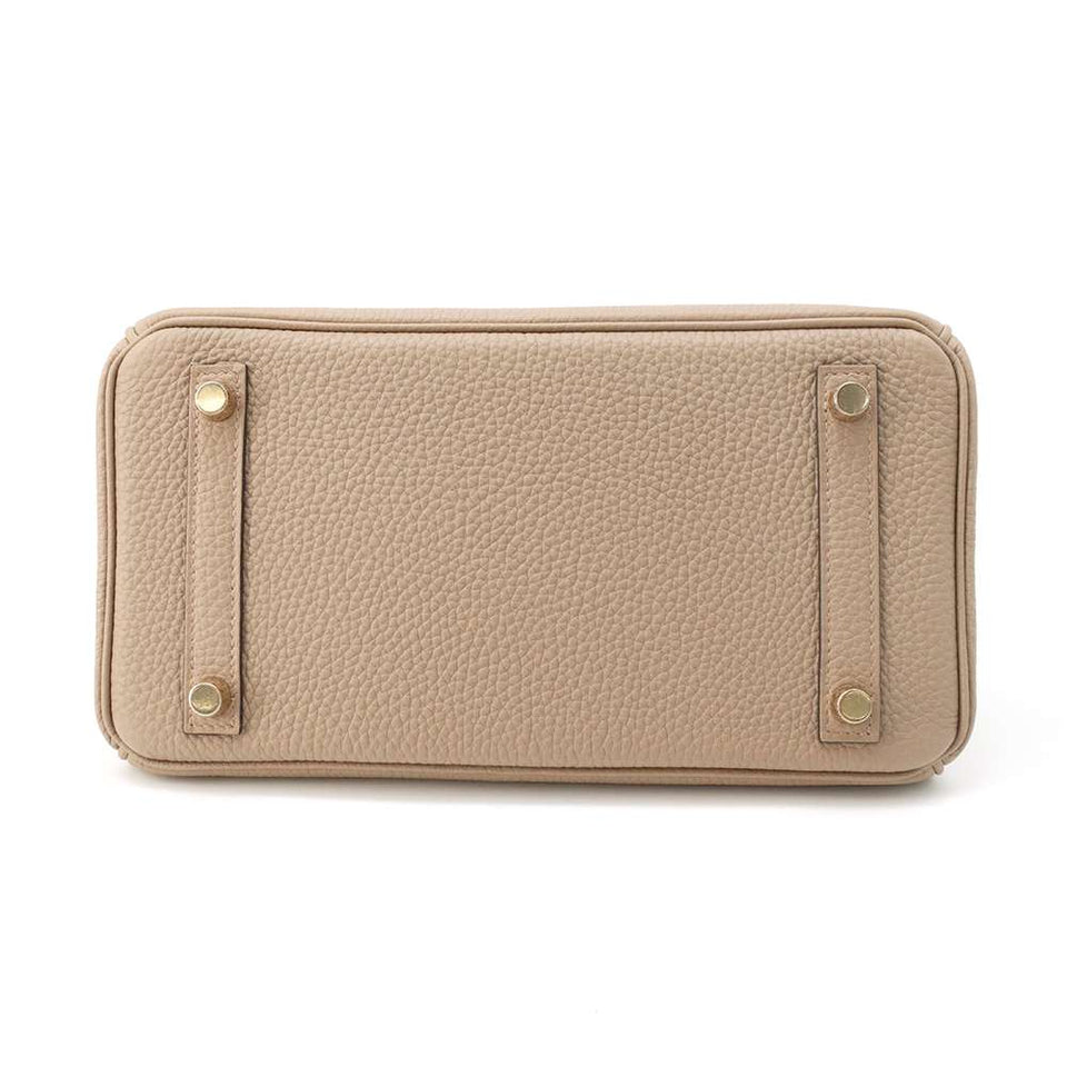 Hermes Birkin Beige Marfa Togo Leather Size 25