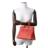 Hermes Birkin Rouge Coeur Togo Leather Size 25