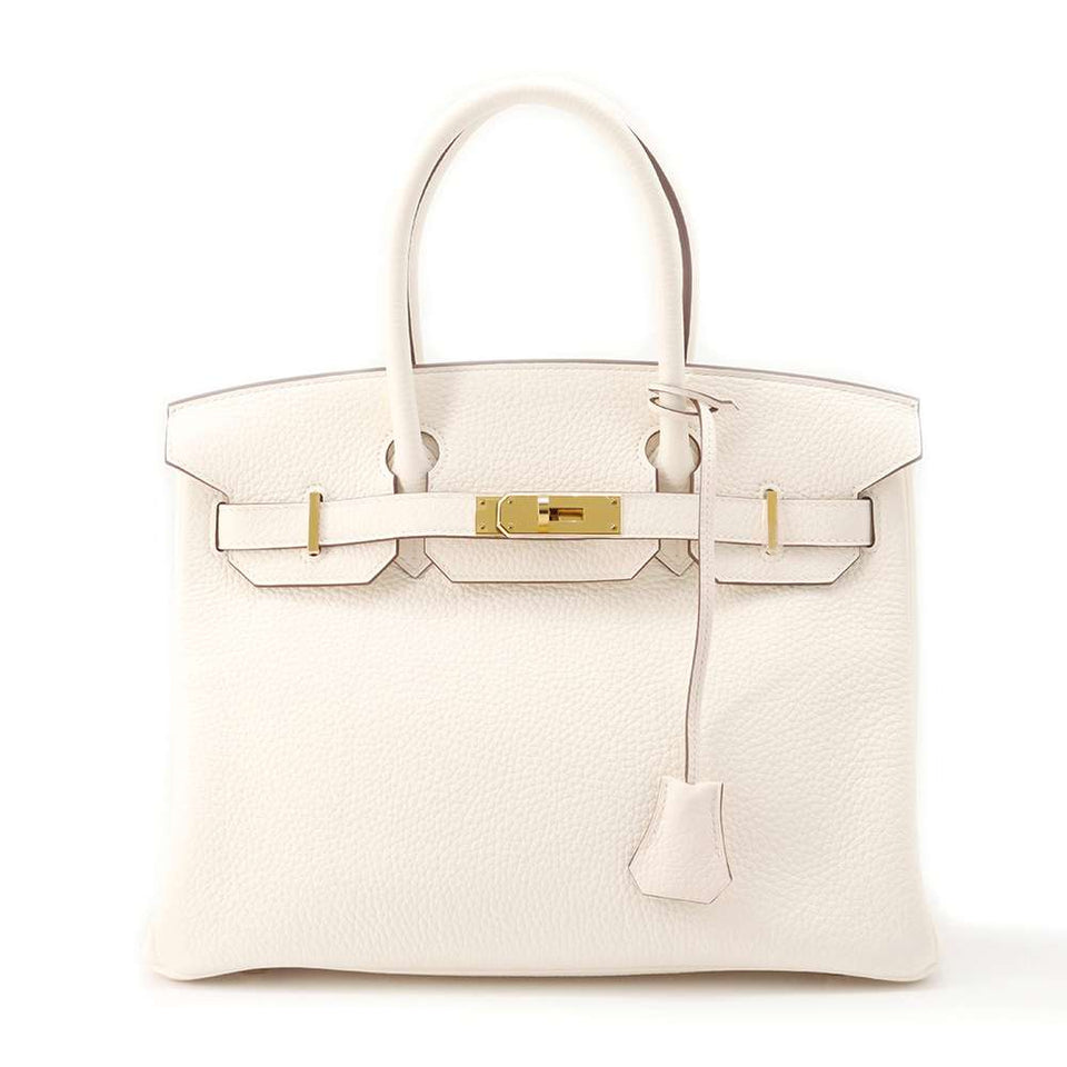 Hermes Birkin Nata Taurillon Clemence Size 30