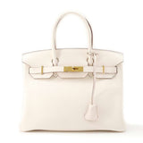 Hermes Birkin Nata Taurillon Clemence Size 30