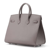 Hermes Birkin Sellier Etain Epsom Size 25