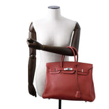 Hermes Birkin Rouge Casaque Taurillon Clemence Size 35