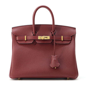 Hermes Birkin Rouge H Togo Leather Size 25