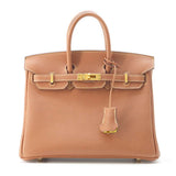 Hermes Birkin SPO Gold/ Lime Togo Leather Size 25