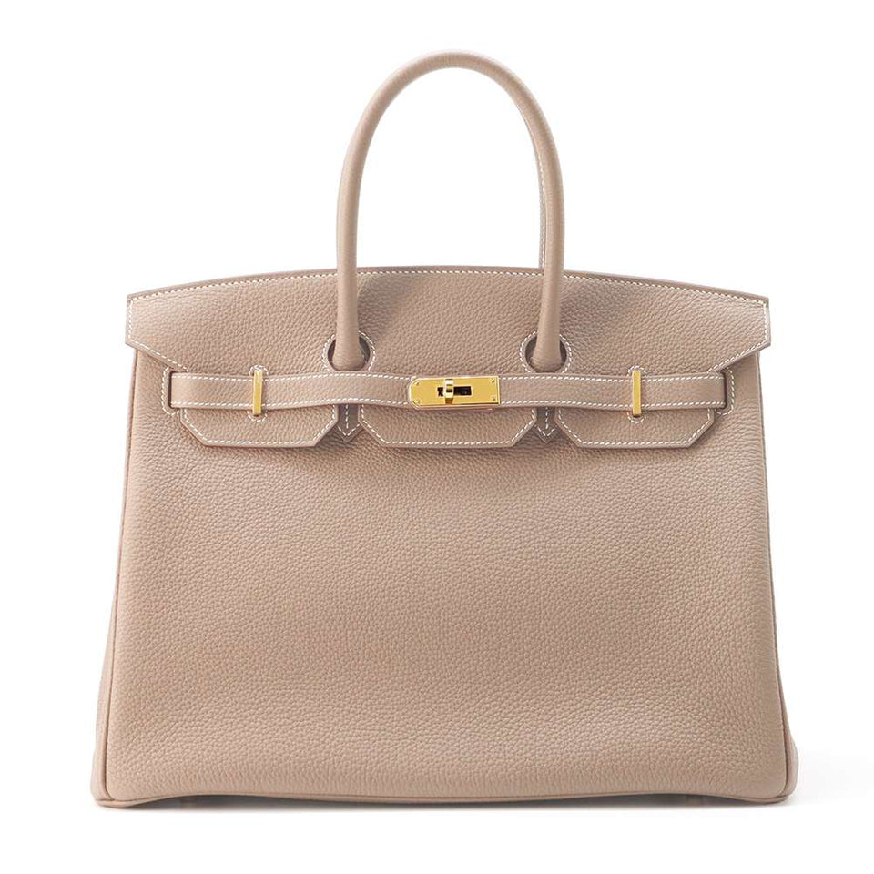 Hermes Birkin Etoupe Togo Leather Size 35