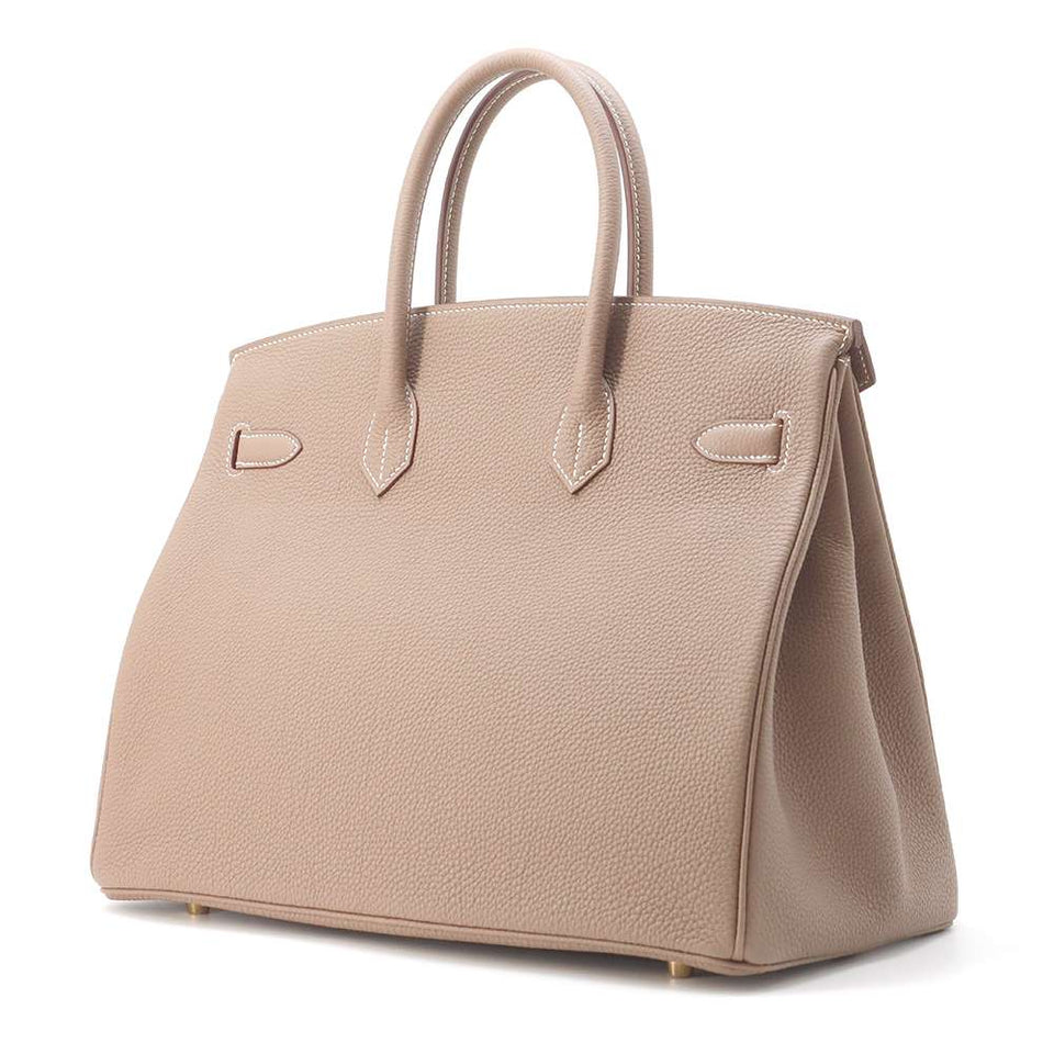 Hermes Birkin Etoupe Togo Leather Size 35