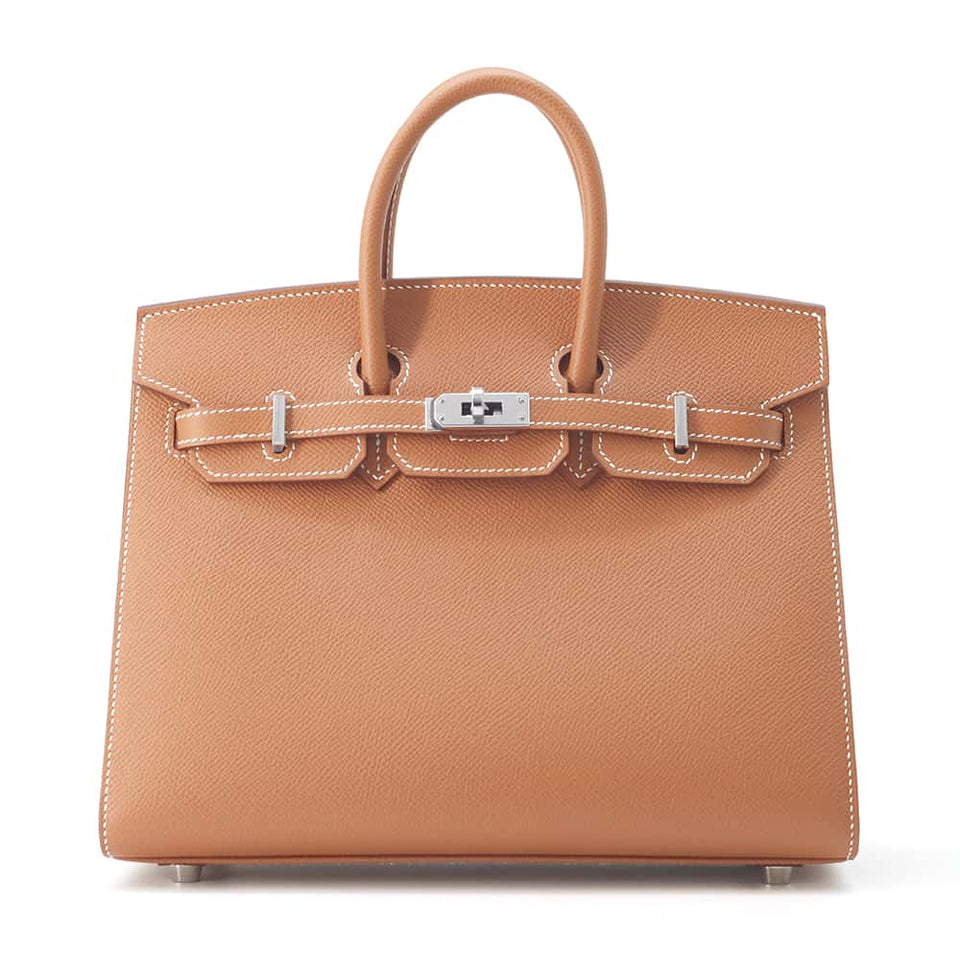 Hermes Birkin Sellier Gold Epsom Size 25