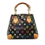 Louis Vuitton Monogram Multicolor Handbag PVC/Laser Noir Black