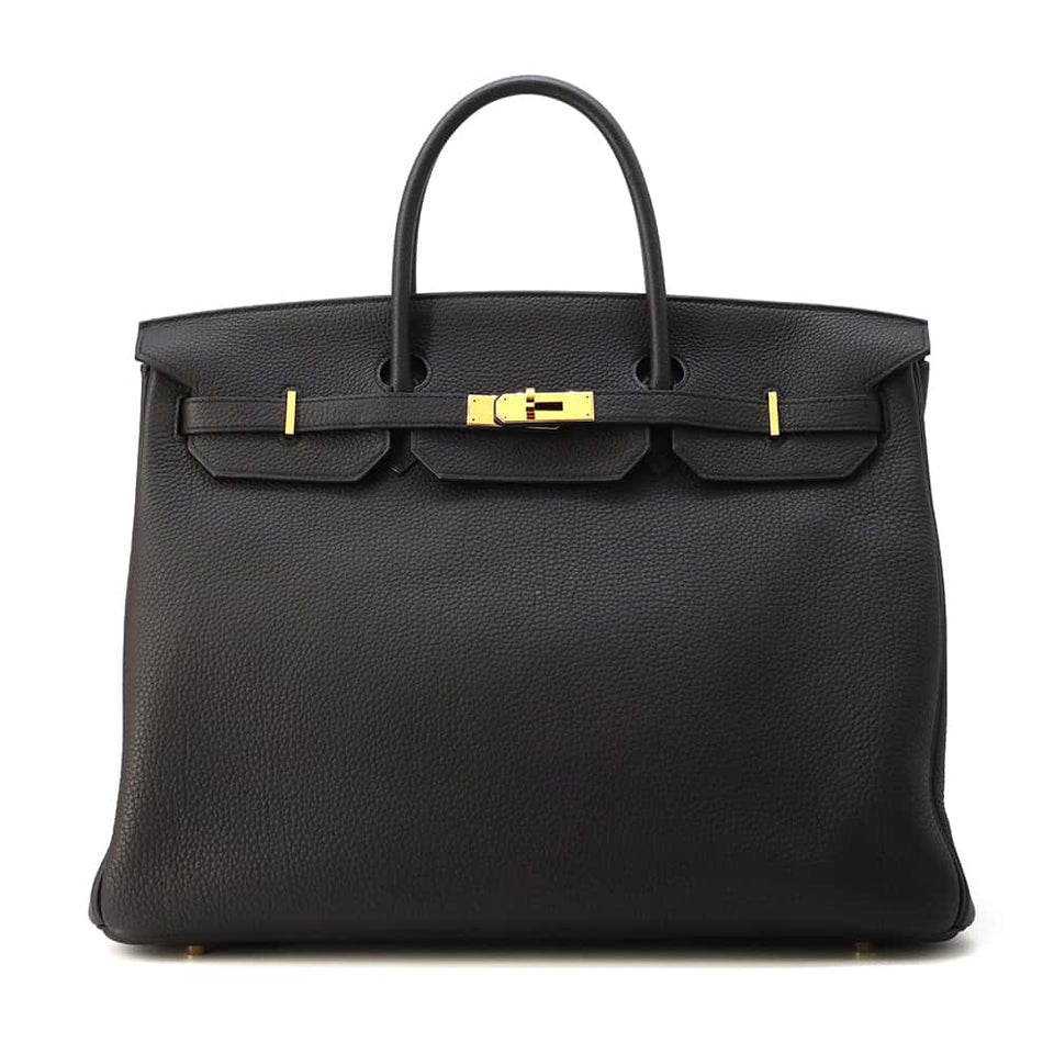 Hermes Birkin Black Togo Leather Size 40