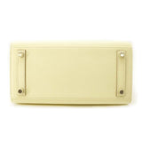 Hermes Birkin Sellier Jaune Milton Epsom Size 25
