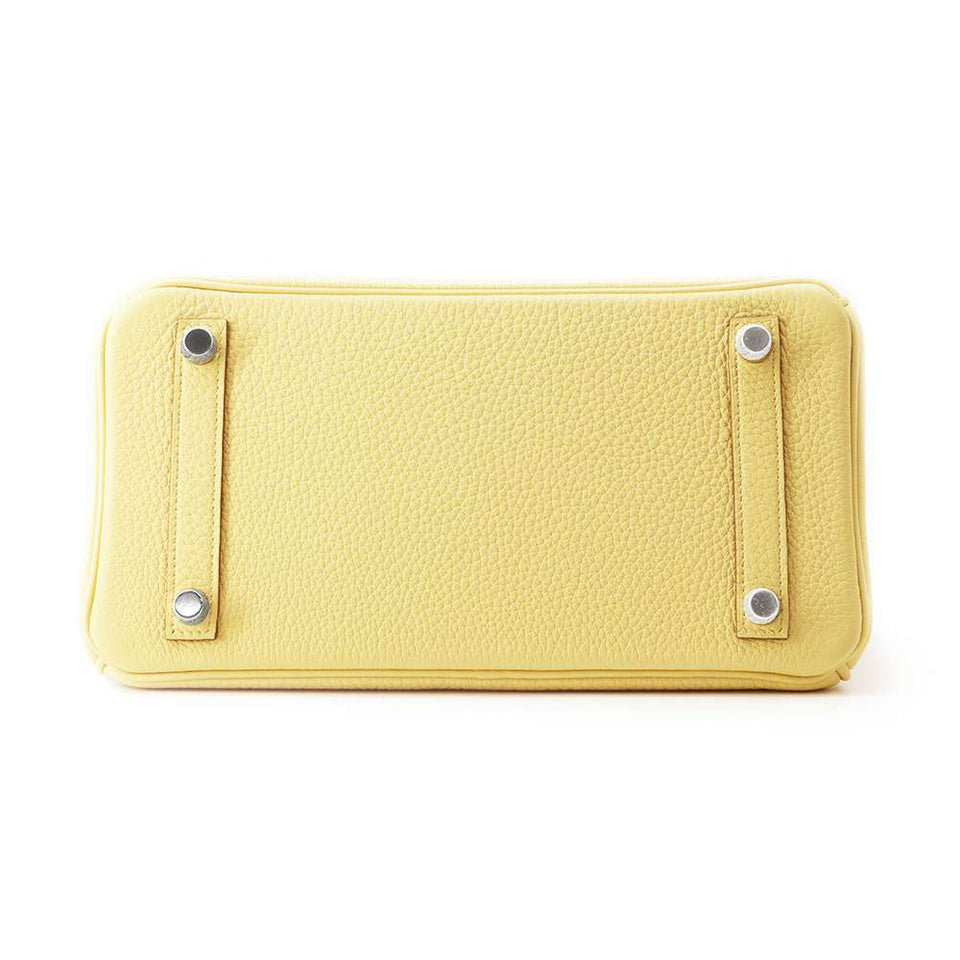 Hermes Birkin Jaune Poussin Togo Leather Size 25
