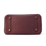 Hermes Birkin Bordeaux Togo Leather Size 25