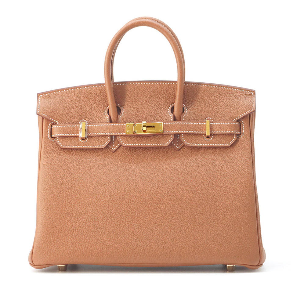 Hermes Birkin Gold Togo Leather Size 25
